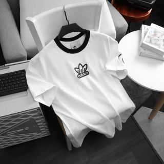Áo thun nam chất cotton 4c cao cấp xịn , đường may tỉ mỉ - Logo thêu sắc nét