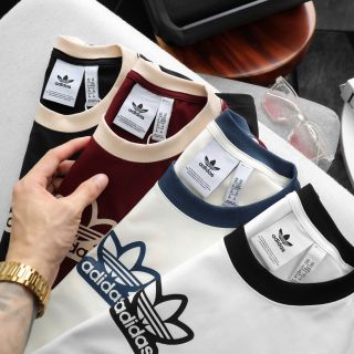 Áo thun nam chất cotton 4c cao cấp xịn , đường may tỉ mỉ - Logo thêu sắc nét