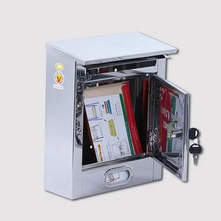 Hộp Thư Thái Sơn - Inox Lớn Chắc Chắn và Sang Trọng - GIẤY BÁO ĐIỆN NƯỚC, GÓP Ý A5