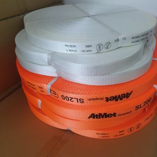 [40mm] Dây đai chành hàng Polyester Lashing AtMet cuộn 100M- Tải tối đa 8.5 Tấn