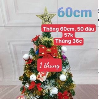 Set Cây Thông 60cm + Phụ Kiện giá sỉ