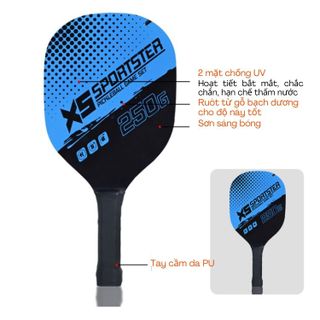 BỘ 2 VỢT KÈM 4 BÓNG PICKLEBALL TẬP LUYỆN