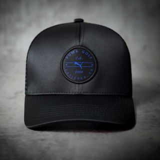 Nón Lưỡi Trai Pu.ma Đen Logo in Xanh cap Chất Dù giá sỉ