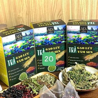 Trà Gạo Lứt Tâm Sen