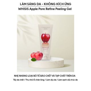 Tẩy Tế Bào Chết Da Mặt Se Khít Lỗ Chân Lông WHISIS Apple Pore Refine Peeling Gel 120ml