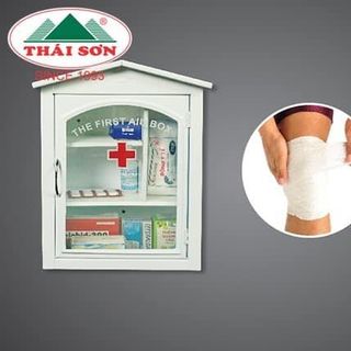 Tủ Thuốc Gia Đình Thái Sơn - Lưu trữ vật dụng y tế An Toàn - Chất Liệu Sắt Sơn Tĩnh Điện Bền Bỉ