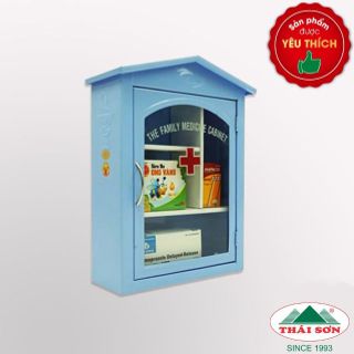 Tủ Thuốc Gia Đình Thái Sơn - Lưu trữ vật dụng y tế An Toàn - Chất Liệu Sắt Sơn Tĩnh Điện Bền Bỉ