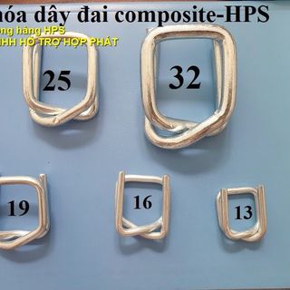 Wire Buckle 25- Bọ khoá dây đai composite 25- Thùng 500 cái