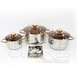 Bộ nồi 3 món cao cấp thương hiệu SRAPP, model: SH-368