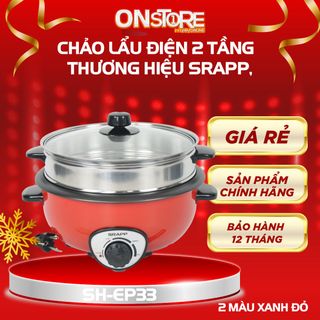 Nồi Lẩu Điện 2 Tầng SRAPP SH-EP33 giá sỉ