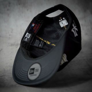 Nón Lưỡi Trai Yankees Đen Snapback Chất cotton bóng