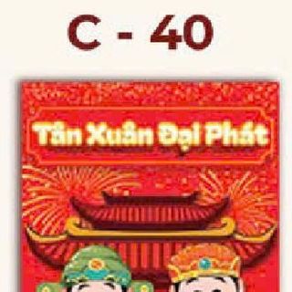 BAO LÌ XÌ TRUYỀN THỐNG 8*16CM