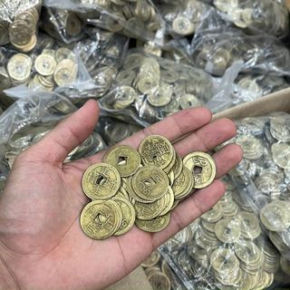Sỉ xu ngũ đế đồng thau phong thuỷ, may mắn.