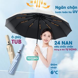 DÙ CHE MƯA 24 NAN TỰ ĐỘNG GẤP GỌN giá sỉ