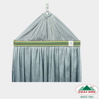 (TỔNG KHO SỈ) Võng Lưới Thái Sơn Loại A - Tích Hợp Cán Thép Dài 50cm, polyeste nguyên chất