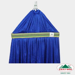 (TỔNG KHO SỈ) Võng Lưới Thái Sơn Loại A - Tích Hợp Cán Thép Dài 50cm, polyeste nguyên chất