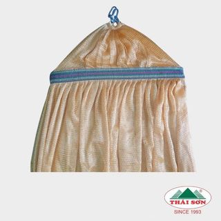 (TỔNG KHO SỈ) Võng Lưới Thái Sơn Loại A - Tích Hợp Cán Thép Dài 50cm, polyeste nguyên chất