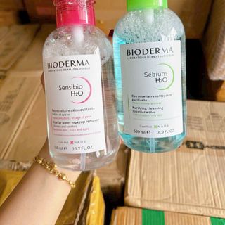 Nước Tẩy Trang Bio Derma 500ml Nắp Nhún Mẩu Mới giá sỉ