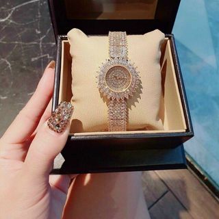 ĐỒNG HỒ NỮ CAO CẤP CHOPA FULL ĐÁ XOÀN PHA LÊ LẤP LÁNH 5