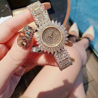ĐỒNG HỒ NỮ CAO CẤP CHOPA FULL ĐÁ XOÀN PHA LÊ LẤP LÁNH 5