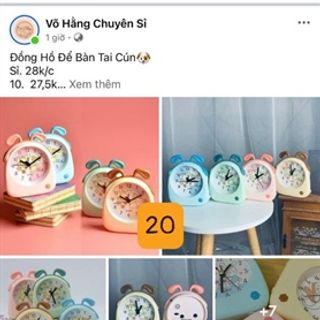 Đồng Hồ Để Bàn Tai Chó giá sỉ