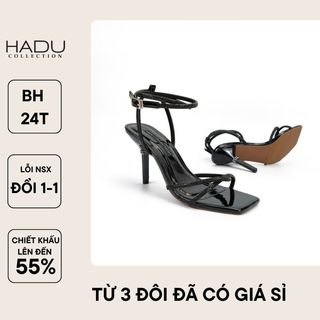 Giày Sandal Cao Gót 7P Quai Đính Đá HADU M7139 Sang Trọng Đẳng Cấp BH 24T giá sỉ