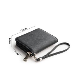VÍ DA NỮ MINI CẦM TAY PHỐI KHÓA KÉO TRITA RV84 - TRITA