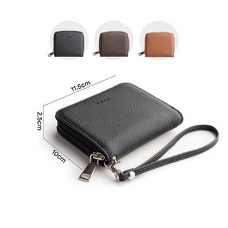 VÍ DA NỮ MINI CẦM TAY PHỐI KHÓA KÉO TRITA RV84 - TRITA