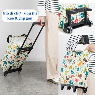 Túi xách có bánh xe: tiện lợi khi đi chợ, du lịch giá sỉ