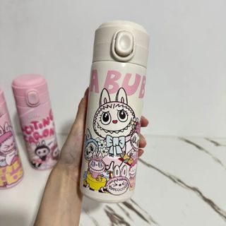 BÌNH GIỮ NHIỆT INOX 420ML HỌA TIẾT LABUBU