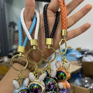 Móc khoá dính đá pha lê hottrend lố 12 như hình