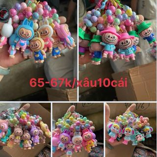 Mk labubu có cham dây nhiều kiểu như hình