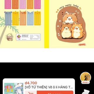 VỞ TỪ THIỆN CHO HỌC SINH CÁC CẤP