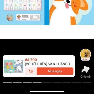 VỞ TỪ THIỆN CHO HỌC SINH CÁC CẤP