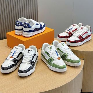 Giày Sneaker Thể Thao "L o u i s V u i t t o n" (L V) Sneaker Like Authentic 1.1