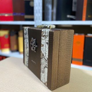 Hộp đựng rượu vang cao cấp - Bản đồ