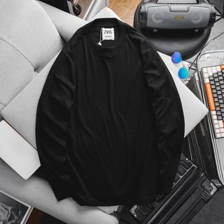 Áo thun nam, Chất 100% cotton , len gân dệt , chất dày vừa mình , phối bo tay tinh tế