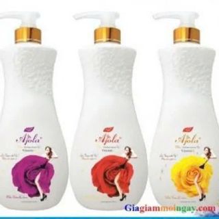 Sữa tắm trắng da Cao Cấp AJOLA Vitamin E xuất Pháp hương nước hoa chaikhổng lồ 1200ml giá sỉ