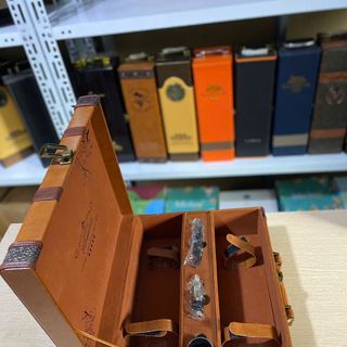 Hộp đựng rượu, hộp da Cao Cấp dạng vali - Classico