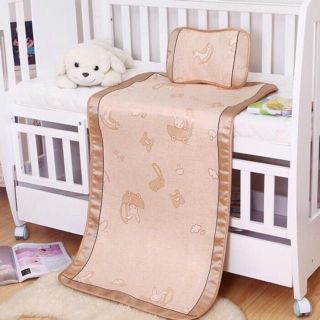 Bộ chiếu điều hòa + gối thảo dược cho bé 2 lớp JASMINE BABY 60*120cm giá sỉ