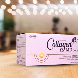 Collagen MD Gold - Cho làn da căng mịn, trắng hồng