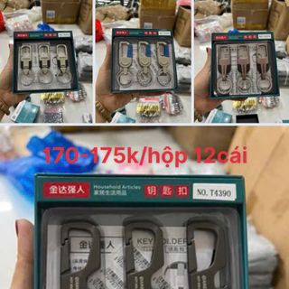 Móc khoá hộp Nam 6 và 12 cái như trên