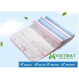 Thảm Lót Chống Thấm Jasmine Baby 2 Mặt Bông loại dày giá sỉ