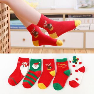 1 Đôi tất noel Jasmine Baby cao cổ cho bé yêu (1-12 tuổi) giá sỉ