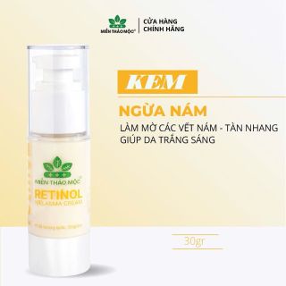 Kem Nám Retinol Hỗ Trợ Ngừa Nám Mờ Thâm Sạm Dưỡng Sáng Da 30g