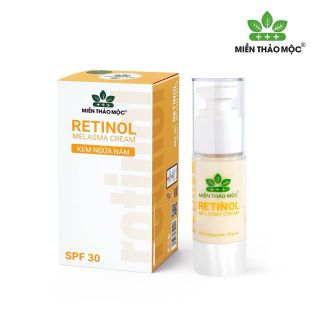 Kem Nám Retinol Hỗ Trợ Ngừa Nám Mờ Thâm Sạm Dưỡng Sáng Da 30g