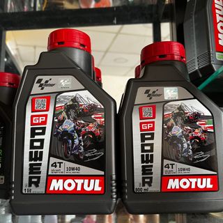 Nhớt Motul GP Power 4T 10W40 0.8L/1L dành cho xe số, tay côn giá sỉ