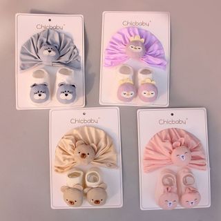 Set Giày& Turban Chicbaby Phân Phối Jasmine Baby giá sỉ