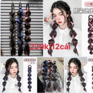Tóc giả tạo kiểu giá và số lượng trên sản phẩm