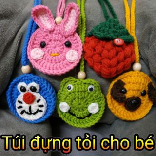 Túi đựng tỏi len Jasmine Baby handmade cho bé giá sỉ